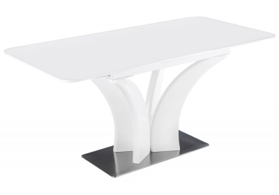 Стол стеклянный Horns 160 super white. Фото
