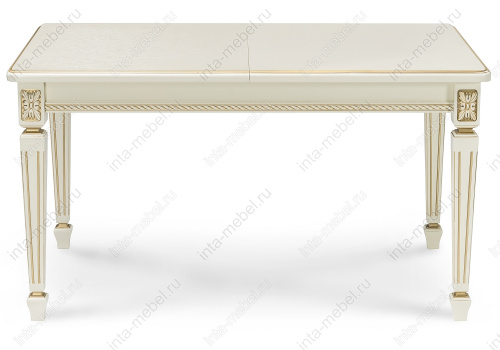 Стол деревянный Шанталь слоновая кость / золото. Фото №4