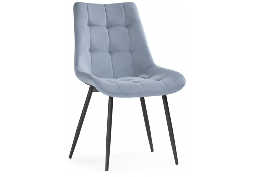 Стул Sidra light blue / black фото Стул Sidra light blue / black. Фото №1