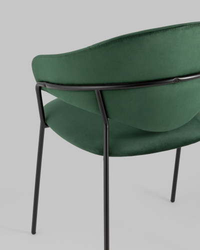 Стул Алексис велюр зелёный. Фото №8