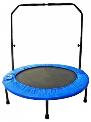 Батут ALH-120-blue, синий, черный. Фото