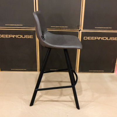 Стул барный  Аликанте темно-серый фото Стул барный  Аликанте темно-серый. Фото №5