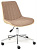 Кресло офисное TetChair Style (экошерсть/кож/зам, коричневый/бежевый)